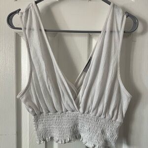 Urban Outfitters white blouse tank top